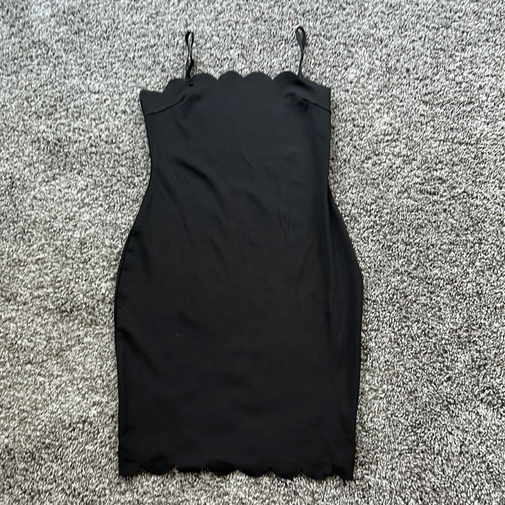 Black summer dress